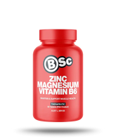 Zinc Magnesium Vitamin B6 60 Tablets by body science BSC